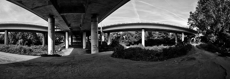Panorama Brueckenpfeiler